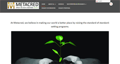 Desktop Screenshot of metacred.com